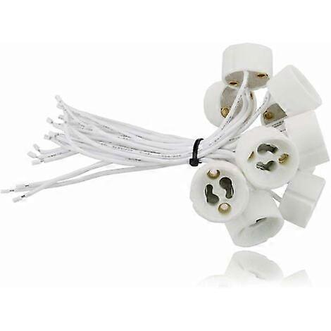 GU10 socket for LED and halogen, 20 pieces [Energy class A]