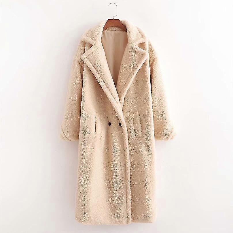Teddy Long Sleeve Long Coat