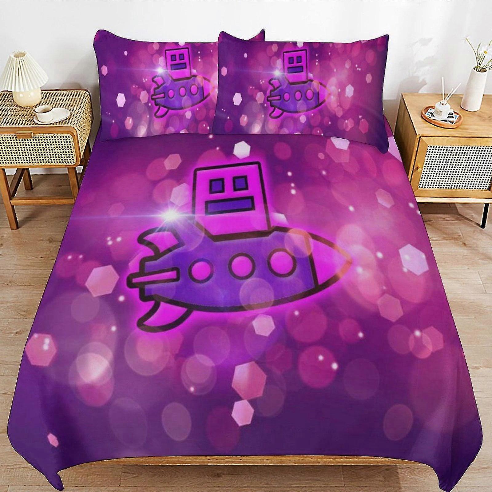 b2299 Lençóis Geometria Traço Edredão Capa de Edredão Conjunto de Cama de 3 Peças 1 Capa de Colcha e 2 Fronhas Lençóis gb2299