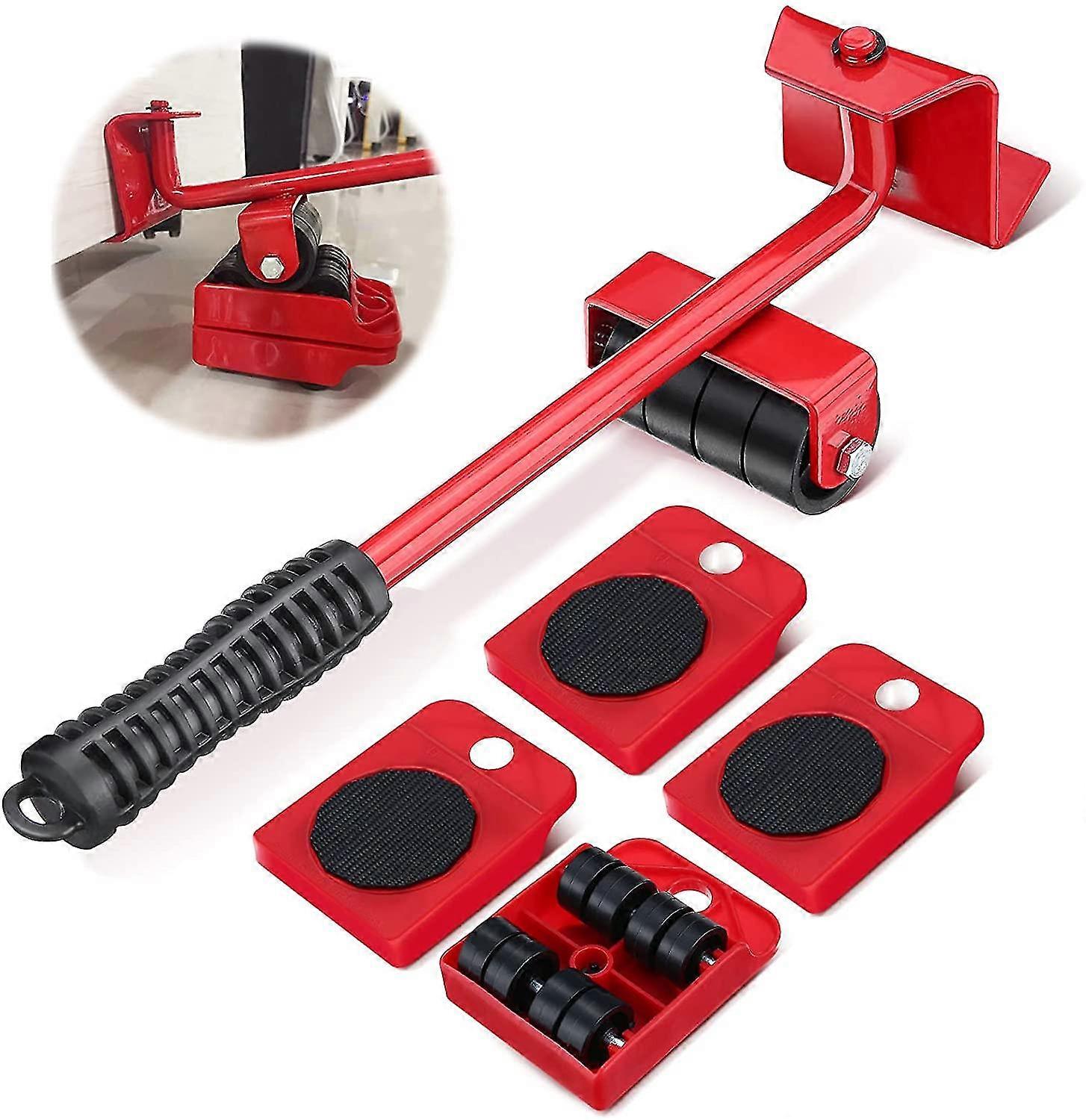 Heavy Duty Furniture Lift Casters With 4 Rollers