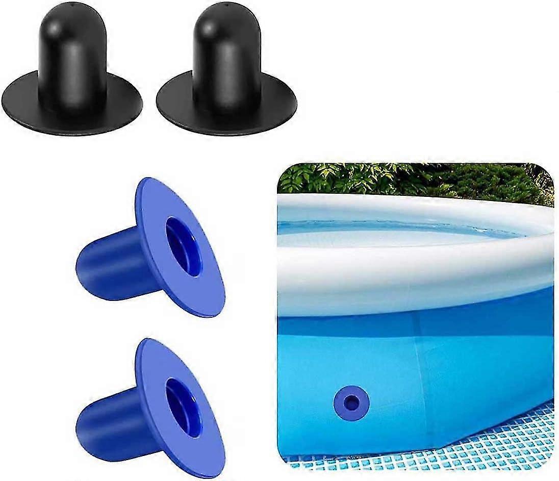 Pool Plug Strainer Stopper,4pcs Pool Wall Plug Replacement,swimming Pool Filter Pump Strainer Hole Plug Stopper Pool Plugs,pool Filter Pump Strainer H