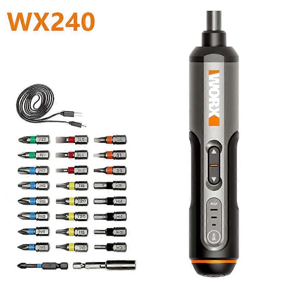 WX242 Tournevis amélioré, WX240 WORX Rechargeable Power Tool Set