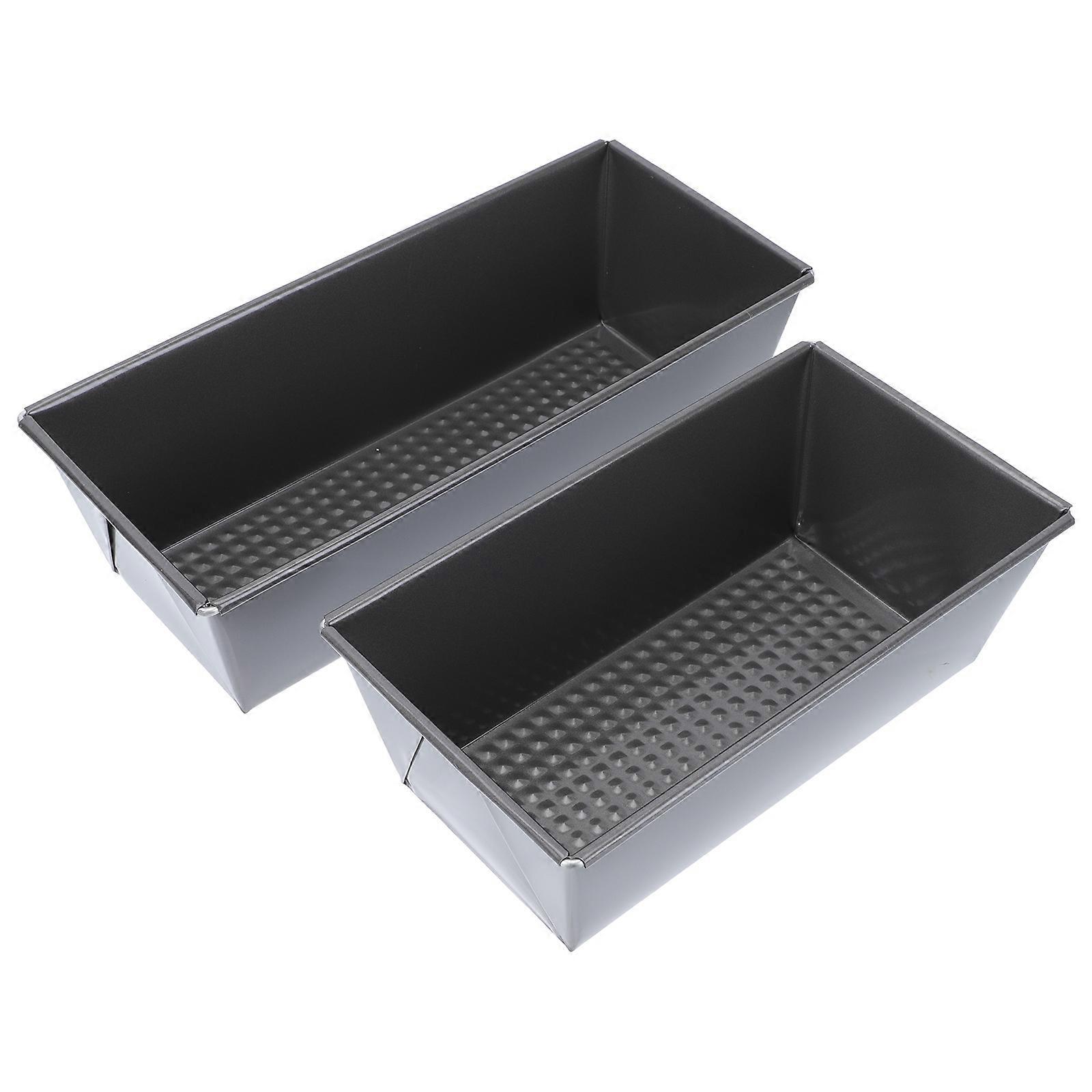 2 Stück Auflaufform Deckel Backofen Backform Kastenformen Backen Brot Backen Brot Backformen Toastbrot
