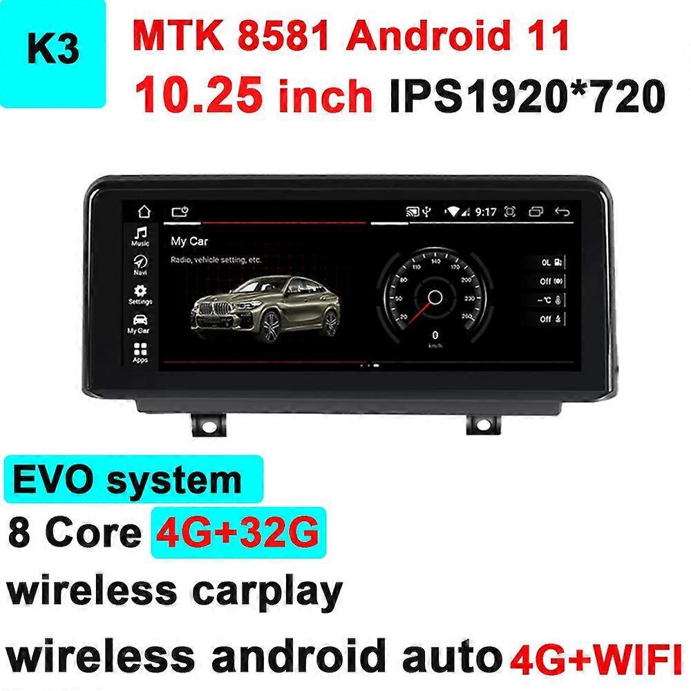 JingTian Car Carplay Android Auto Navigation Multimedia Radio Video Audio Player for BMW 4 Series F32 F33 F35 320i 2013-2019 DSP
