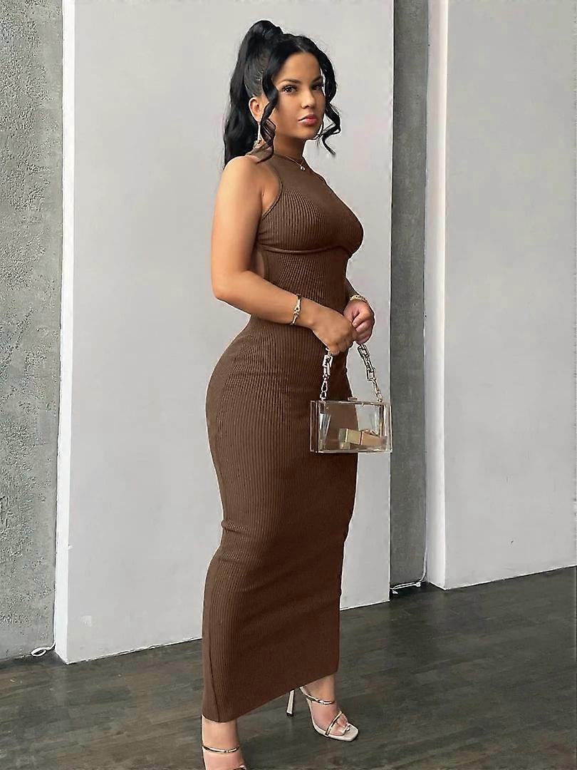 Hugcitar Ribbed Solid Hollow Out Backless Sleeveless Sexy Slit Mini Dress Bodycon 2024Summer Women Outfits Elegant Party Y2K | Fruugo QA Hugcitar Ribbed Solid Hollow Out Backless Sleeveless Sexy Slit Mini Dress Bodycon 2024Summer Women Outfits Elegant Party Y2K | Fruugo QA