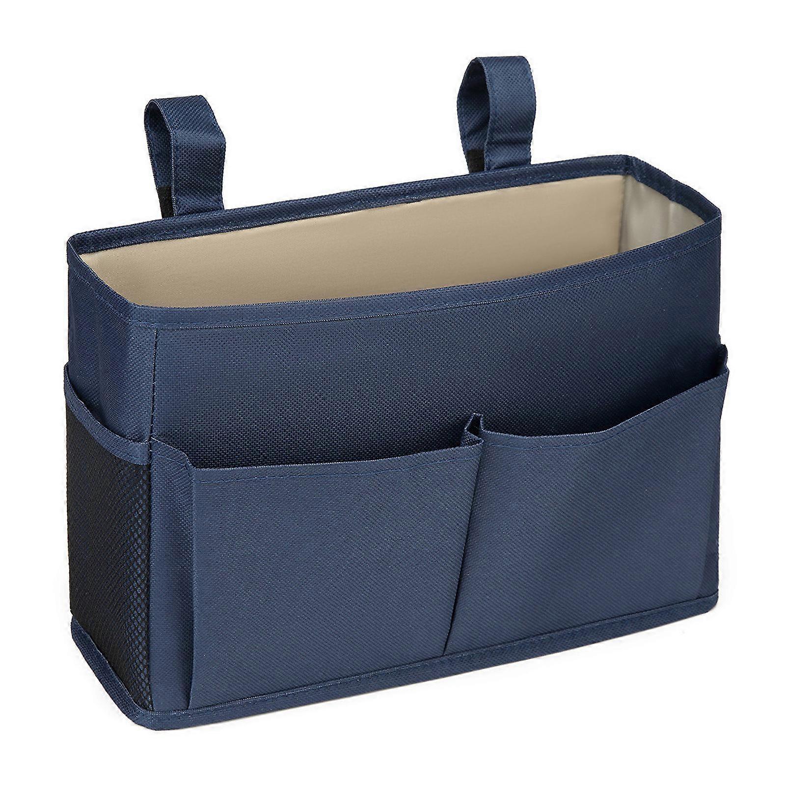 Hanging Storage Bag with Multiple Pockets Large Capacity Efficient Organization Waterproof Bedside Shelf Bunk Bed Accessories Jikaix