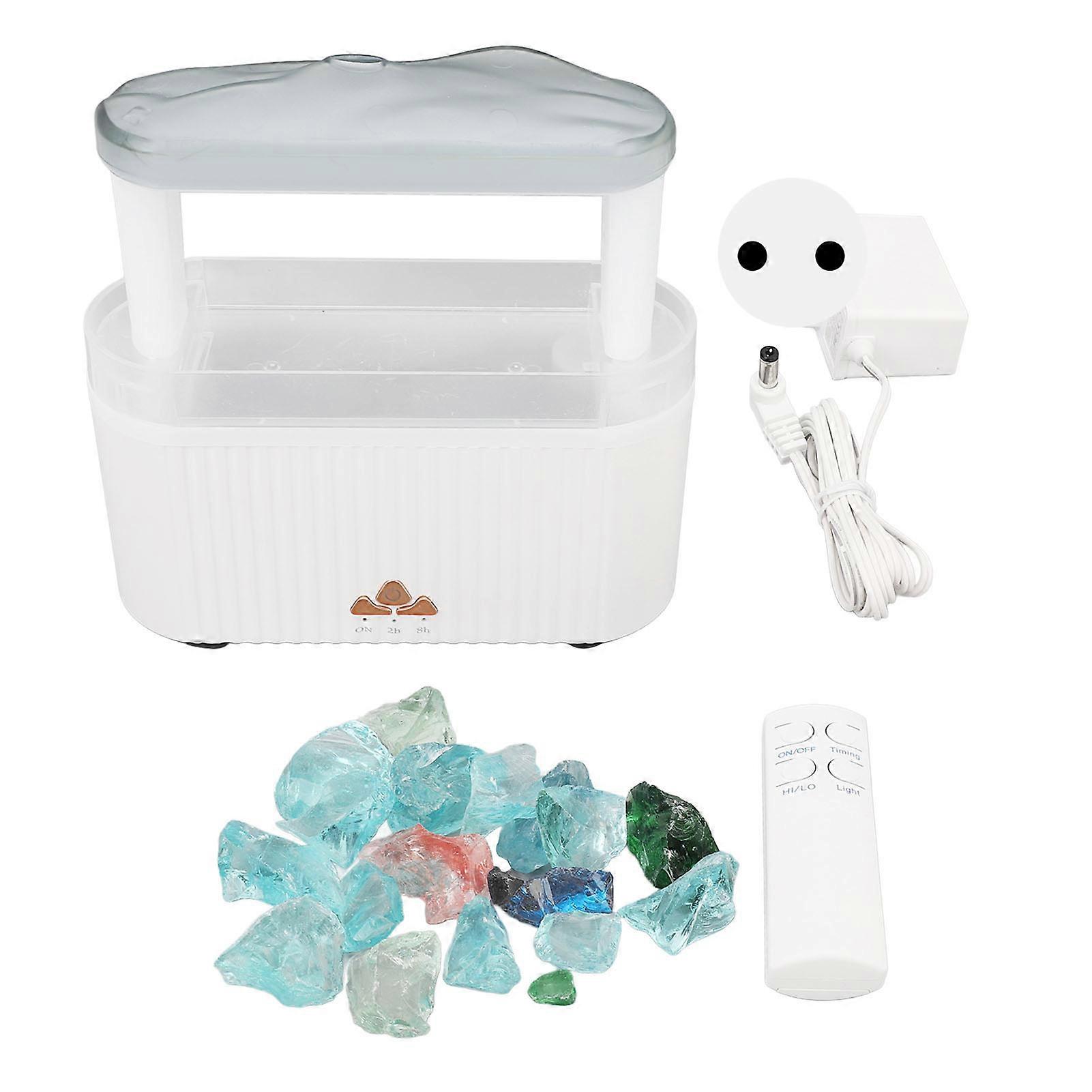 Rain Cloud Humidifier for Bedroom Water Drip Diffuser 250ml Color Night Light Aromatherapy Cloud Diffuser Rain Drop EU Plug