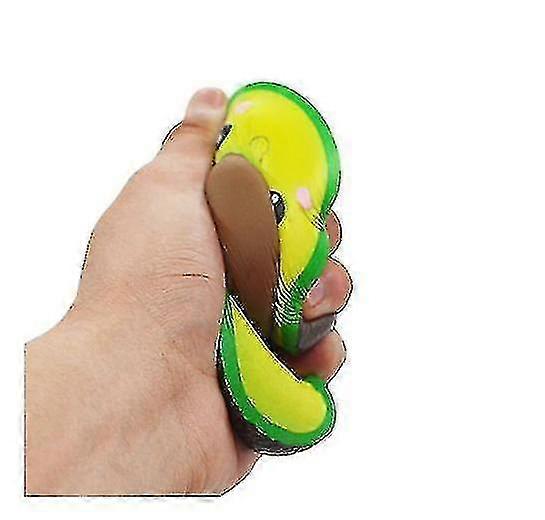 New Pu Slow Rebound Toy Simulation Avocado Squeeze Music Children's Vent Decompression Toy