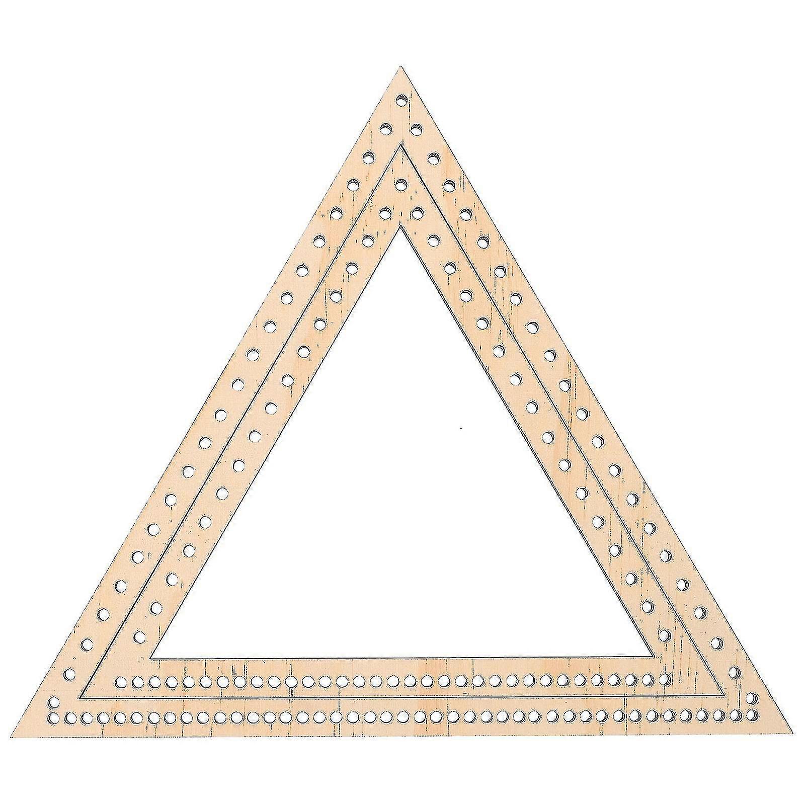 2pcs Triangle Shape Weaving Loom Frame Tapestry Craft Loom For Handicraft Making