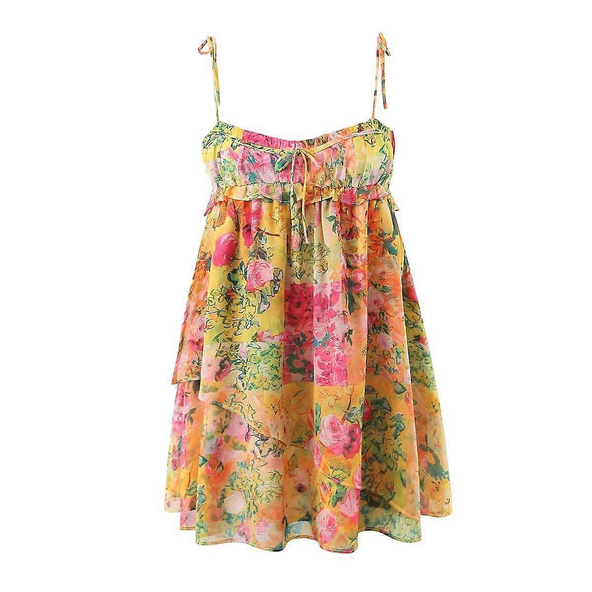Damen farblich passende florale Spitze