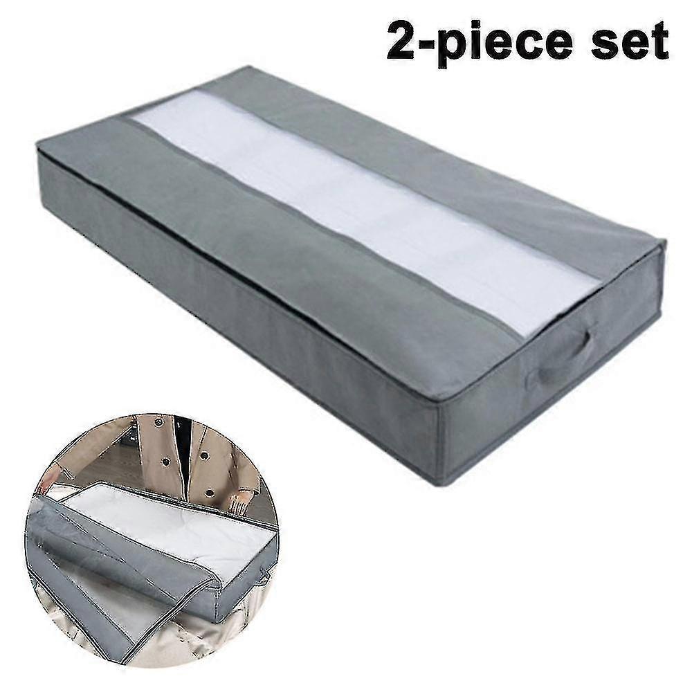 2-pack förvaringsväskor under sängen