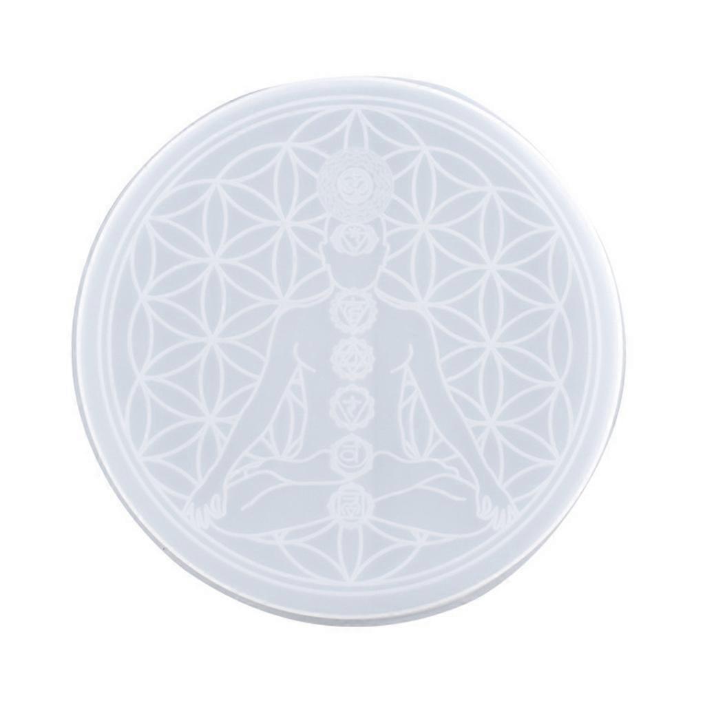 Rune Stones Silicone Resin Mould Futhark Energy Symbol Casting Mould for DIY