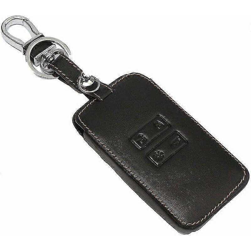 Car Remote Key Leather Case for Renault Car Key Shell Key Fob 4-Button