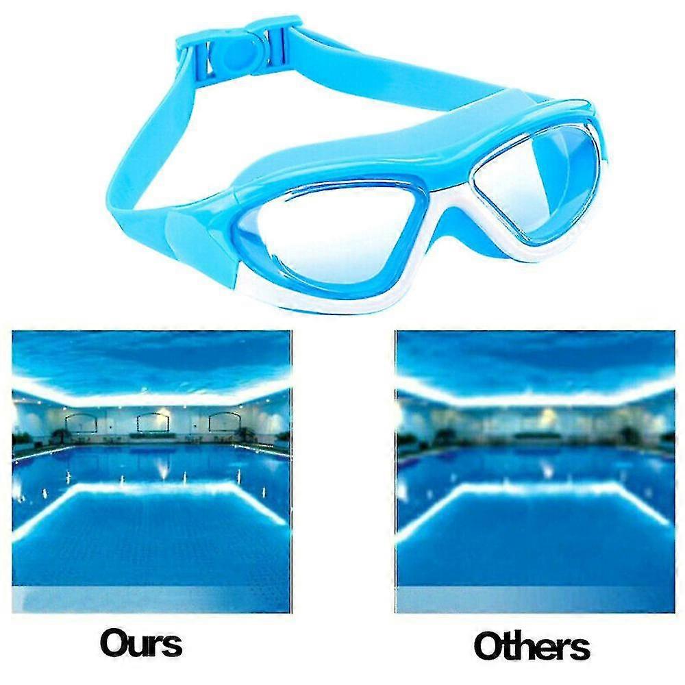 Barn Simning Skyddsglasögon Pool Pojkar Flickor Simglasögon