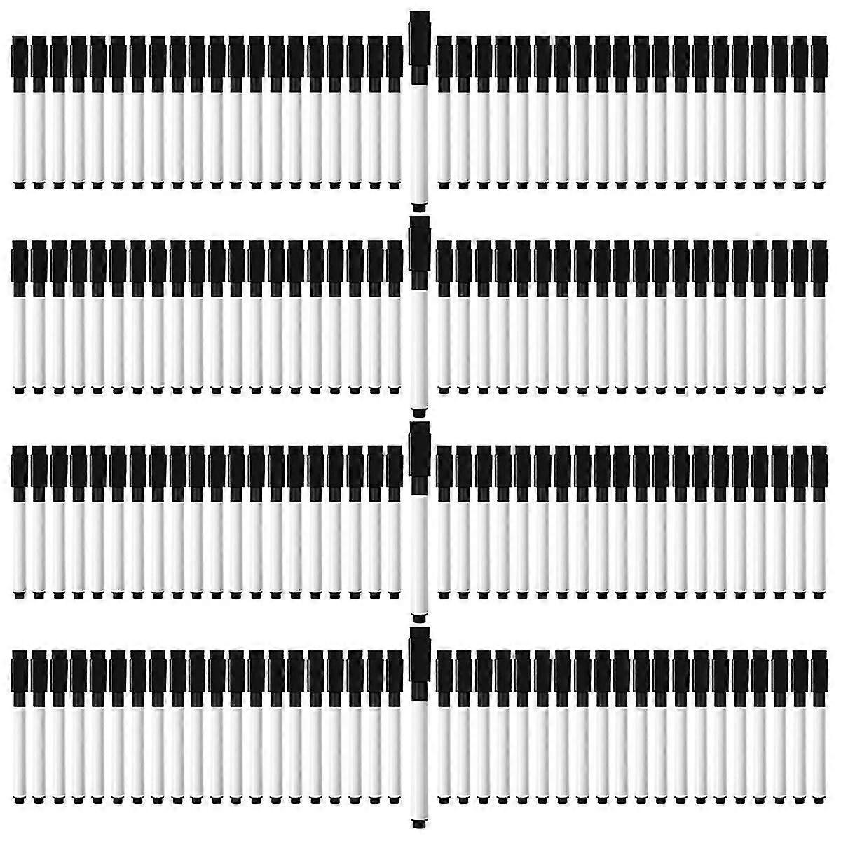 200 Pcs Magnetic Dry Erase Markers Fine Point Tip Whiteboard Markers With Eraser Cap,for School Off
