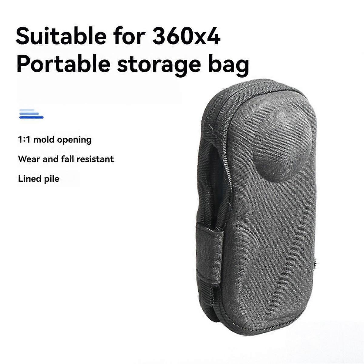Suitable for ONE X4 Sports Camera Protective Case Mini Storage Box, Splashproof and Shockproof,B