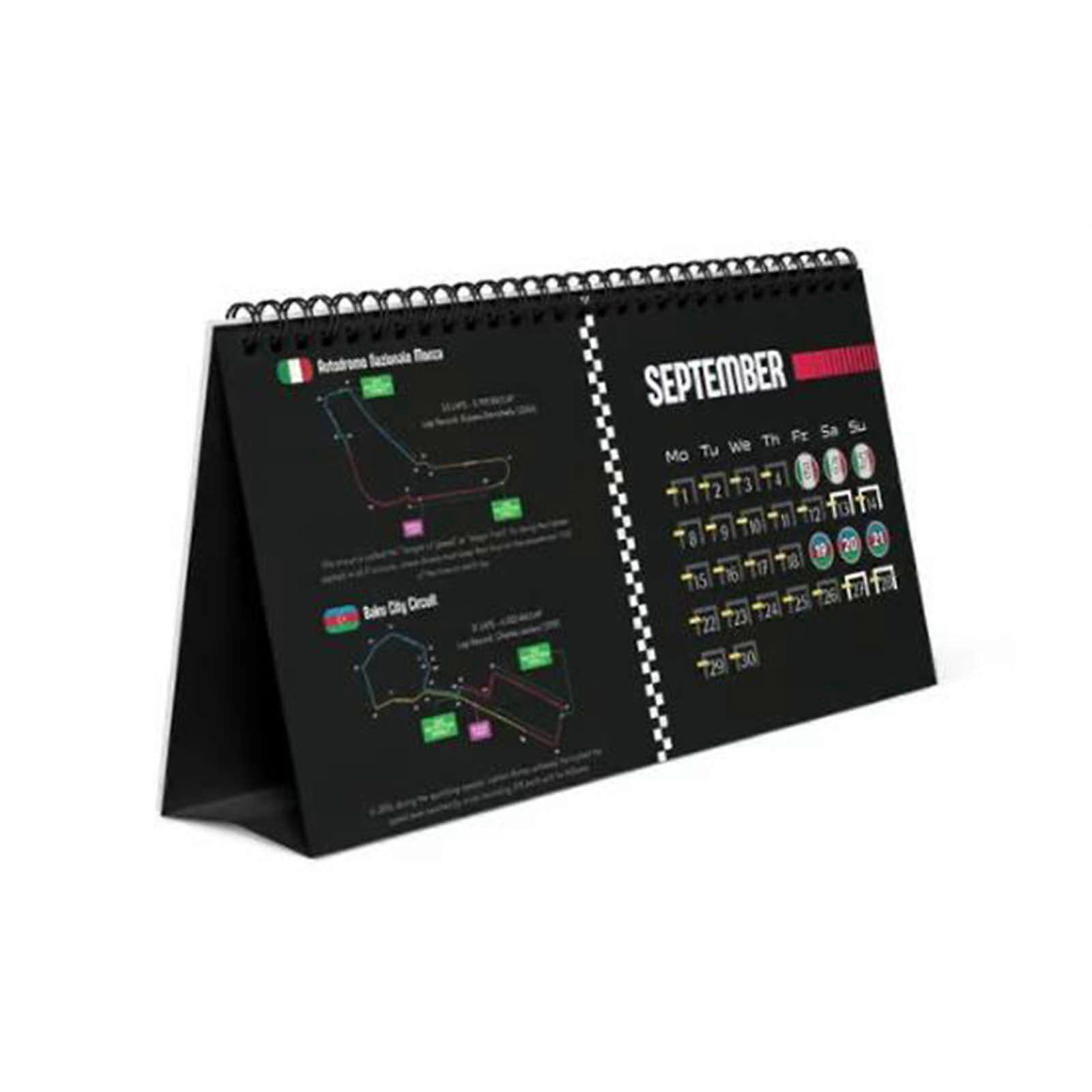 The 2025 F 1 Desk Calendar THE 2025 FORMULA1 CALENDAR A