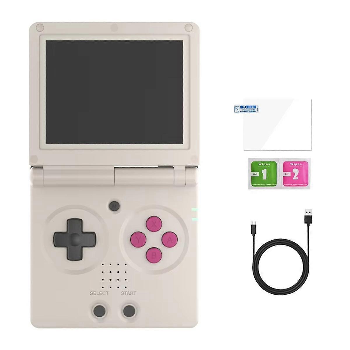 RG35XXSP Retro Handheld Game Console 3.5Inch Screen Portable Foldable Handheld Game Console with 3300mAH Battery 64GB A