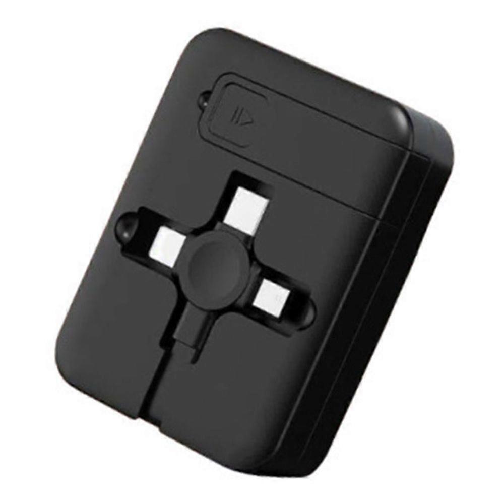 Retractable Data Cable Multi Ports Charging Cable for Most Phone Fast Charging 100cm 3-in-1 Cord for Android for IOS