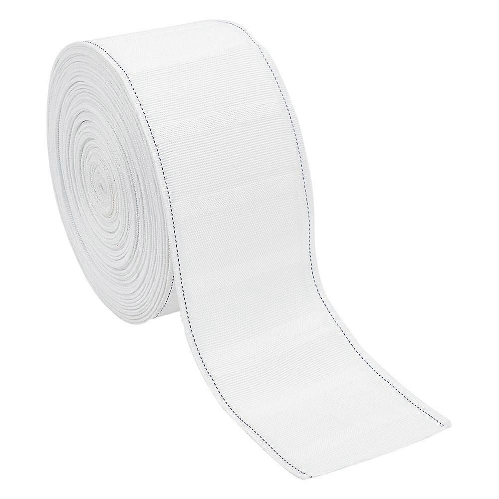 Polyester Curtain Hook White Tape for Home Window Curtain Accessories White 7.3cm