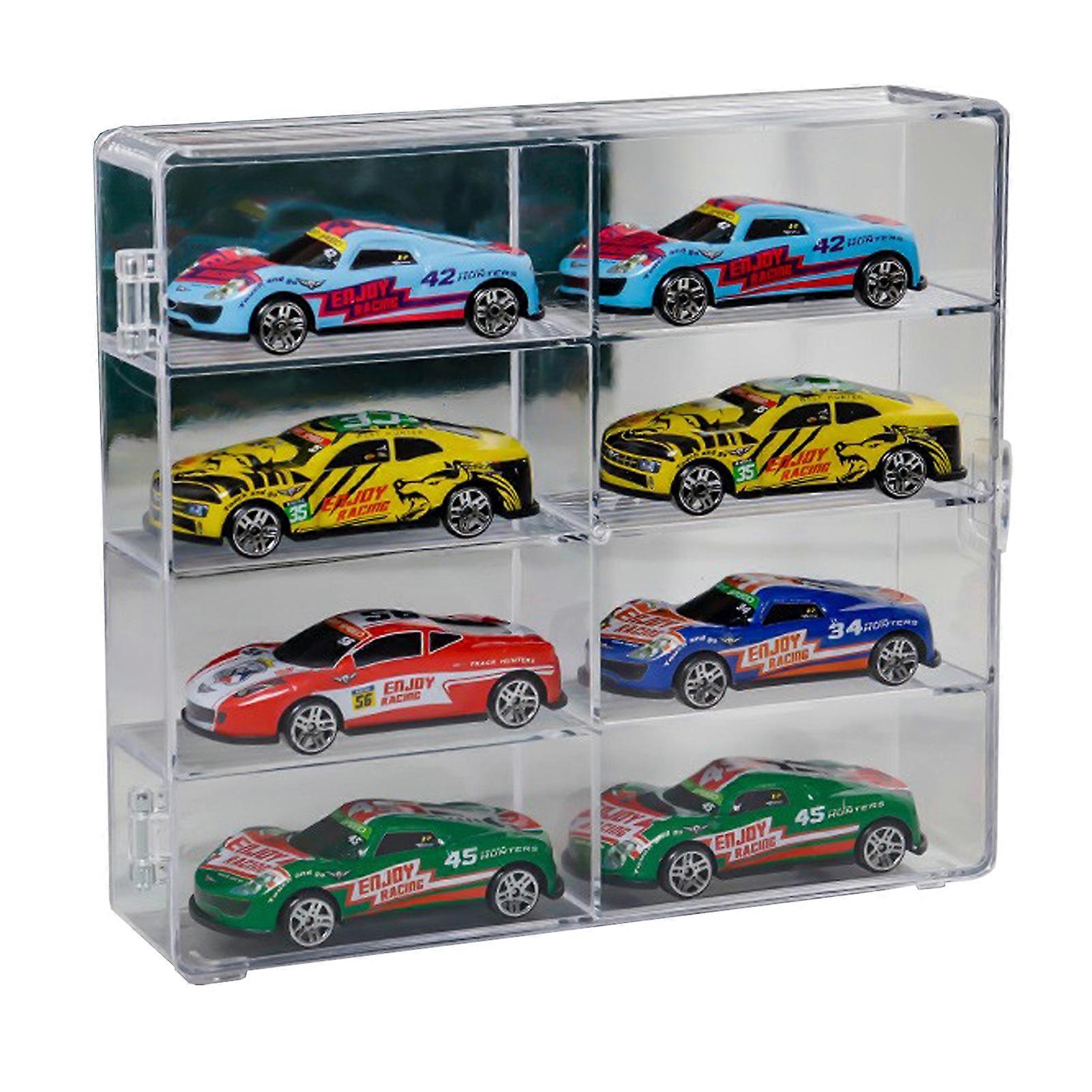 Storage Display Rack Large Capacity Dustproof Model Storage Box Transparent Collection Display Case