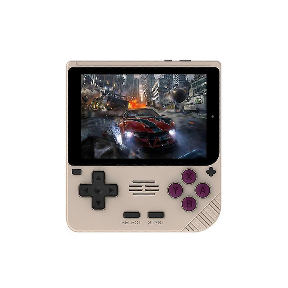 Powkiddy V10 Handheld Game Console 3.5'' IPS Screen Portable Video Gaming Console Support 64GB Card High-Clear Open Source Game Player