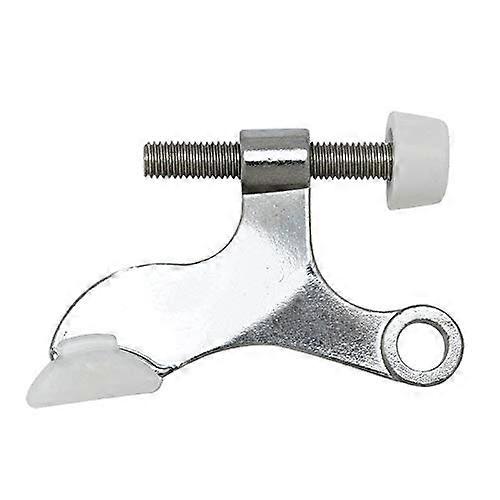 Chrome Adjustable Door Stop Hinges 10-Pack - Model 3619, Heavy Duty, Rust-Resistant, Easy Installation