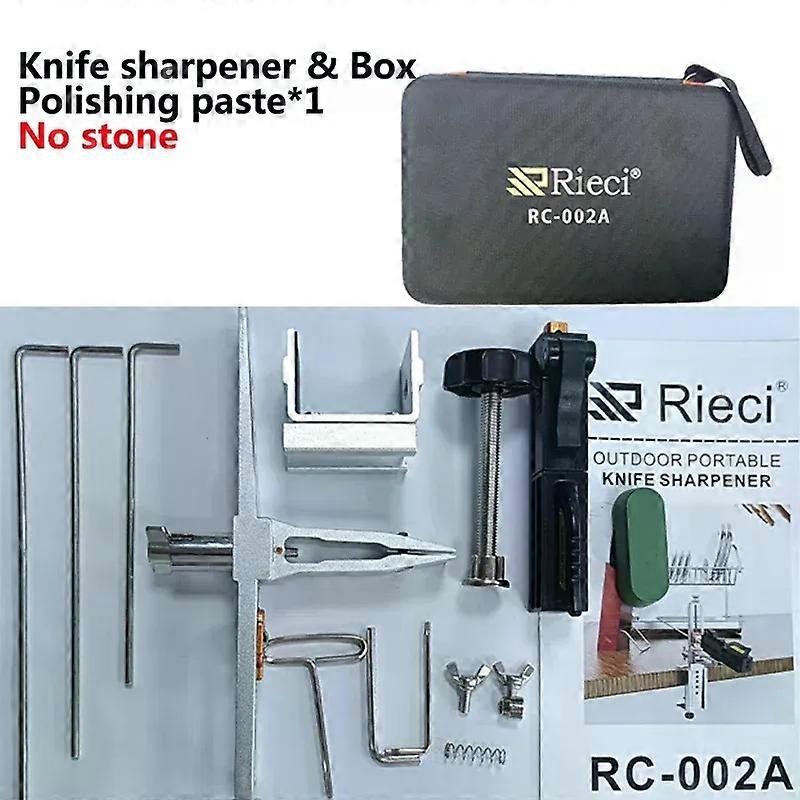 Gaibosi Rieci RC-002A Nouveau Flip Manuel Multi Fonctionnel Outil de meulage à angle fixe Pierre à meuler Édition extérieure Pierre à moudre d’extérieur