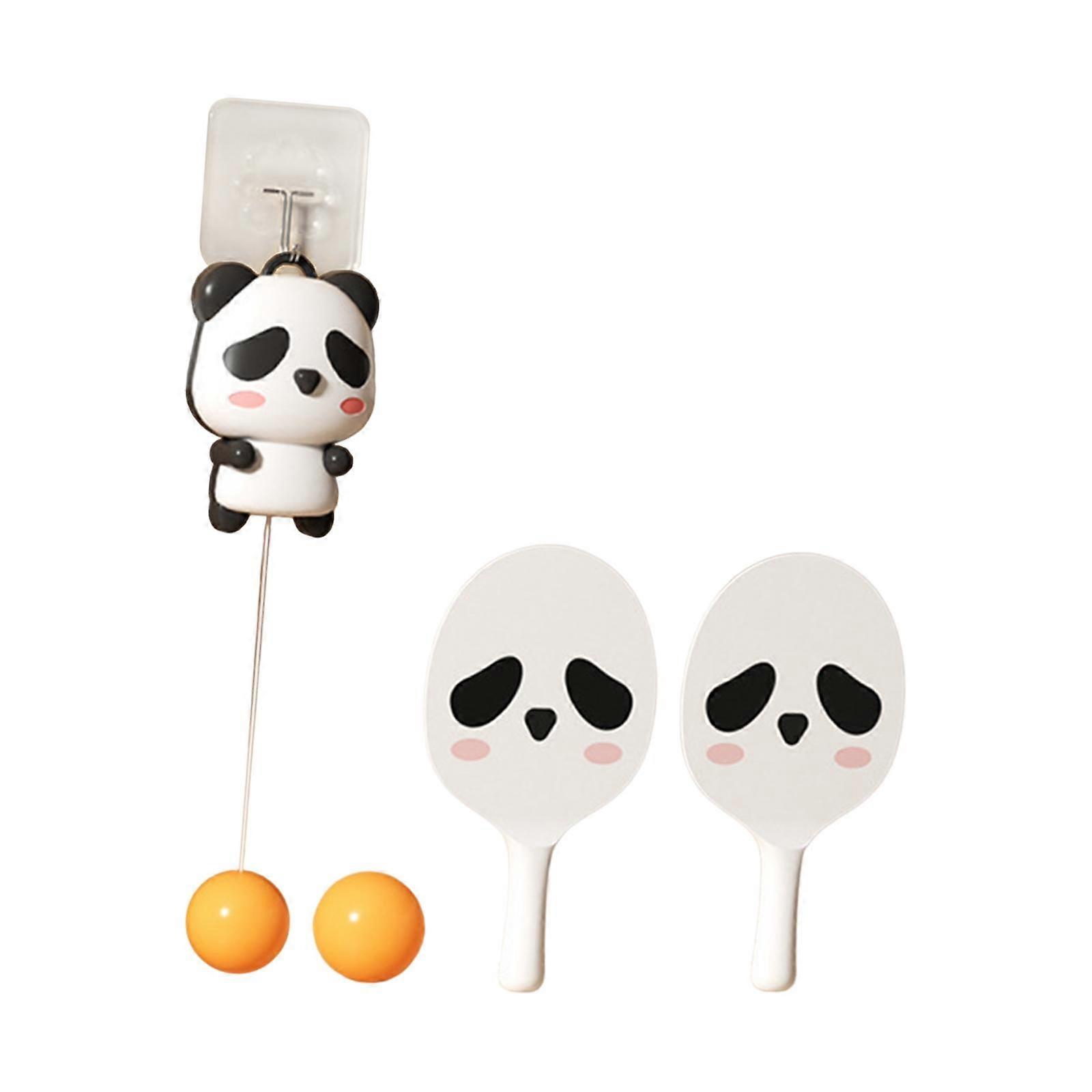 Panda Hanging Table Tennis Trainer Set Tennis Practice Self Training Pingpong