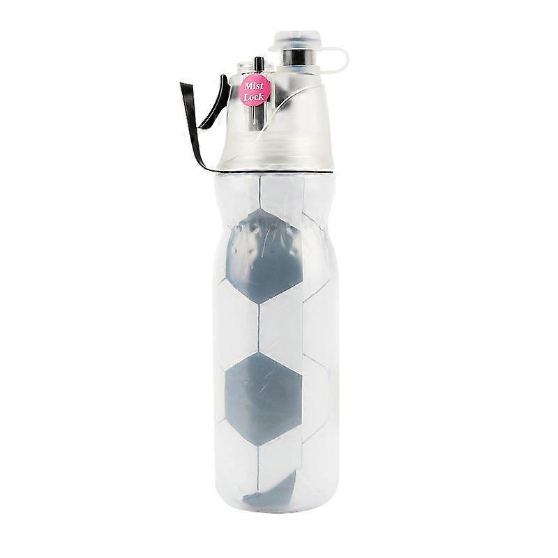 AHASTYLE 590ML 2 az 1-ben köd / permetező vízcsésze kemping palack PE + PC kültéri sport vizes palack