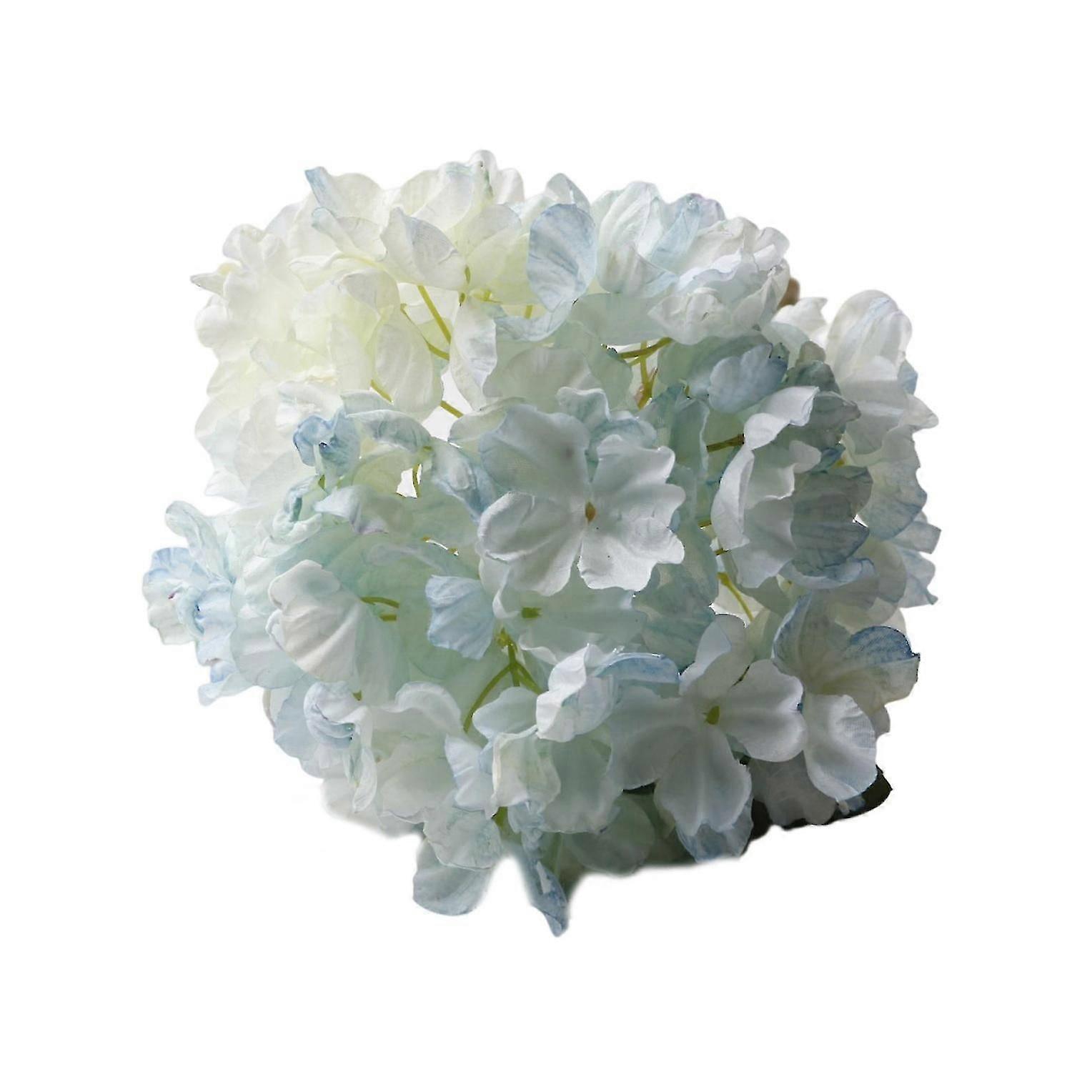 1 Branch Artificial Hydrangea Easy Care No Watering Faux Silk Cloth Simulation Flower DIY Wedding Br