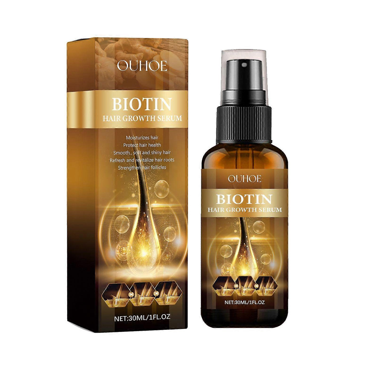Ouhoe Biotin Hair Spray Θρεπτική Επιδιόρθωση Ρίζας Μαλλιών Θρέψη Μαλλιών Διατροφή Μαλλιών Σπρέι Περιποίησης Μαλλιών