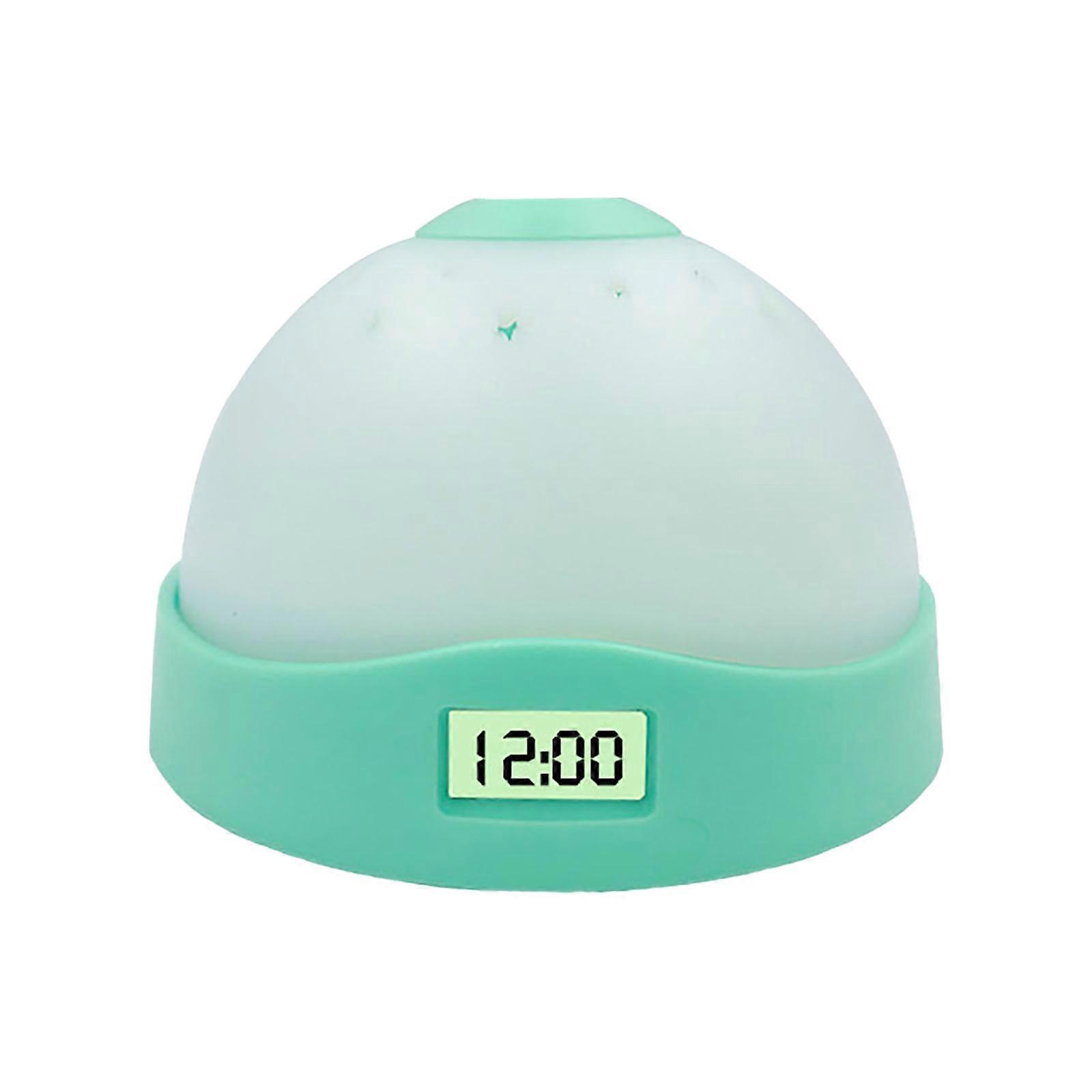 Electronic Alarm Clock With Colorful Lights And Sky Projection Clock Gift