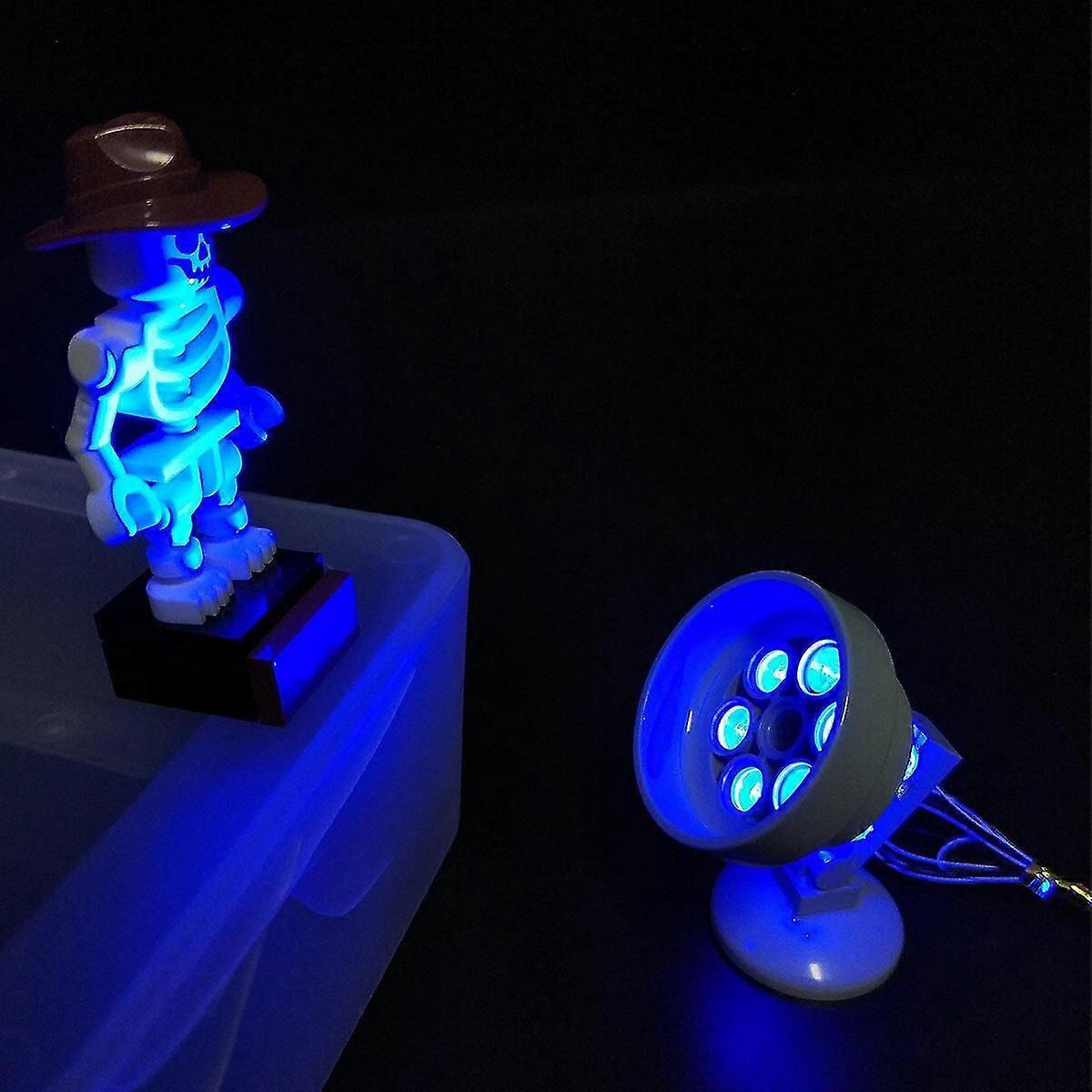Universal Diy Led Spot Light Lamp For Lego Street Building Shop Model Toy Bricks
