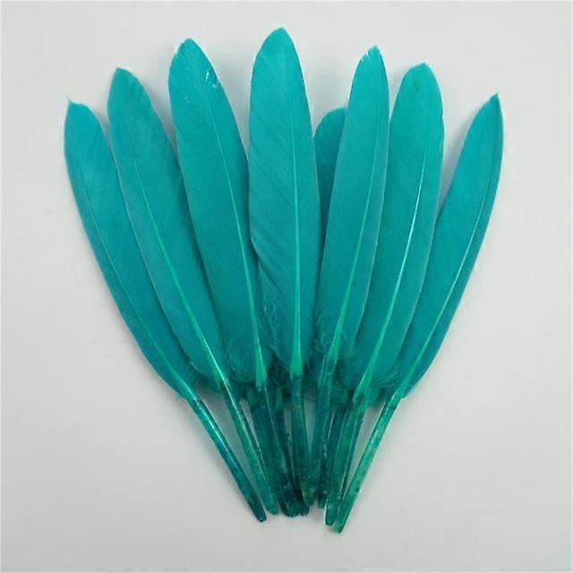 200Pcs/Lot 10-15cm/4-6inch Colored Duck Feathers for Crafts Natural Plumes for Needlework and Handicrafts DIY Holiday Decoration