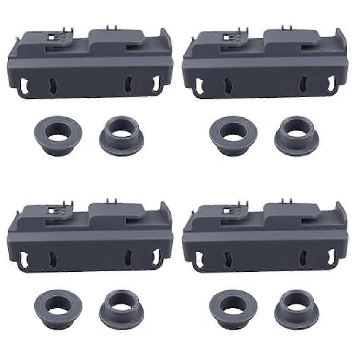 4Pack WD28X27241 סלסלות מדיח כלים מנשא מתלה וערכת רולר חלק חלופי לגלגלי מדף תחתון למדיח כלים