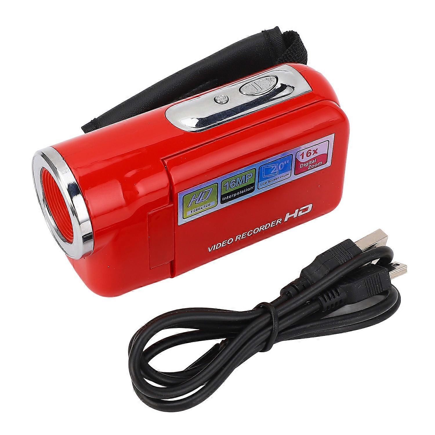 16MP 1080P Video Camera HD 16X Digital Zoom USB Digital Camera Video Recorder with 2 Inch Rotation S