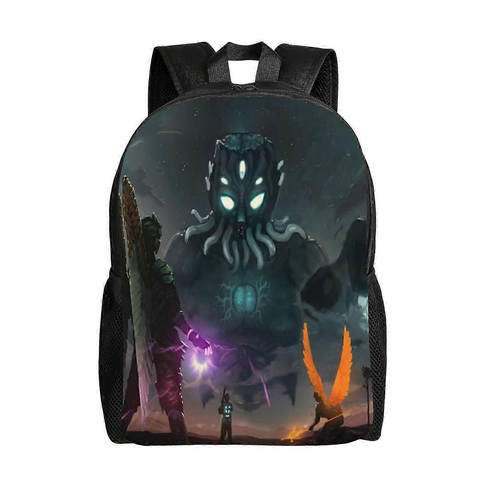 i793 Terraria حقيبة ظهر سعة كبيرة حقيبة مدرسية حقيبة كتب حقيبة غير رسمية حقيبة ظهر للنساء والرجال أطفال ffrr793