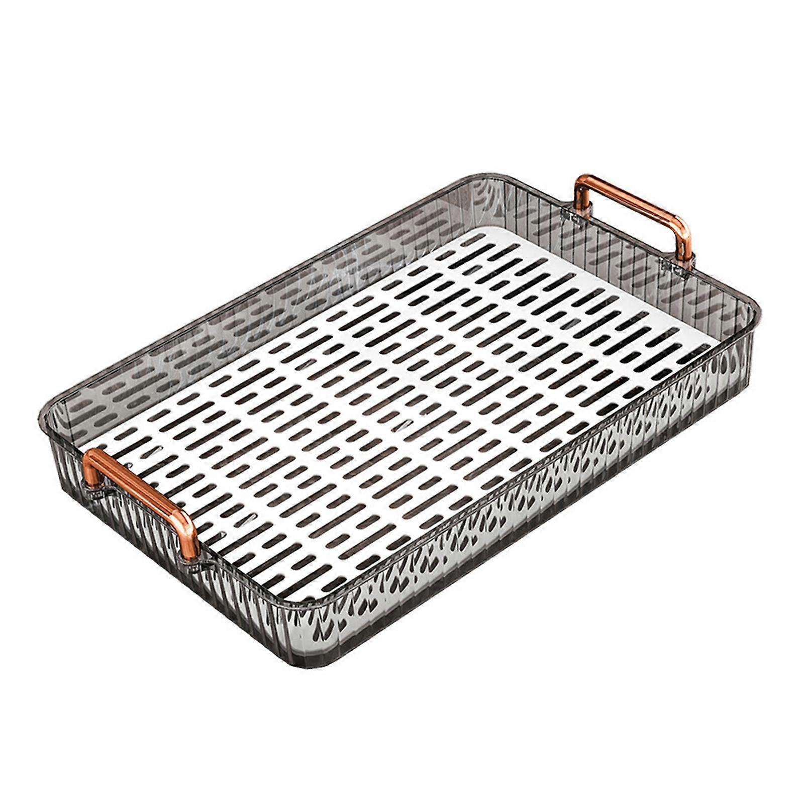 Rectangle Serving Tray Drainer Tray Nordic Style Easy Clean Multifunction Tea
