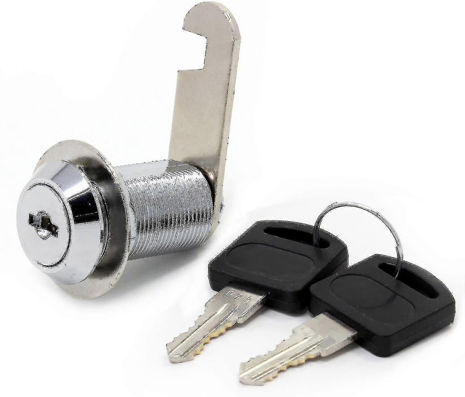 Stainless Steel Drawer Lock 30mm Mailbox Security Lock with 2 Keys for Cabinet Mailbox Drawer