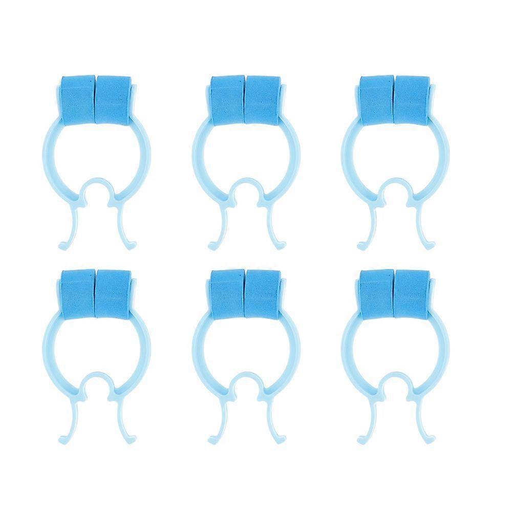 12Pcs Household Nose Pinchers Portable Nose Stoppers Convenient Nose Plugs Nose Accessory