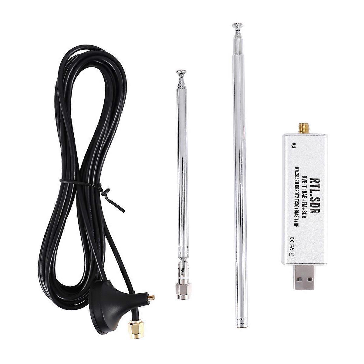 0.1MHz-1.7GHz TCXO SMA Receiver with Antenna