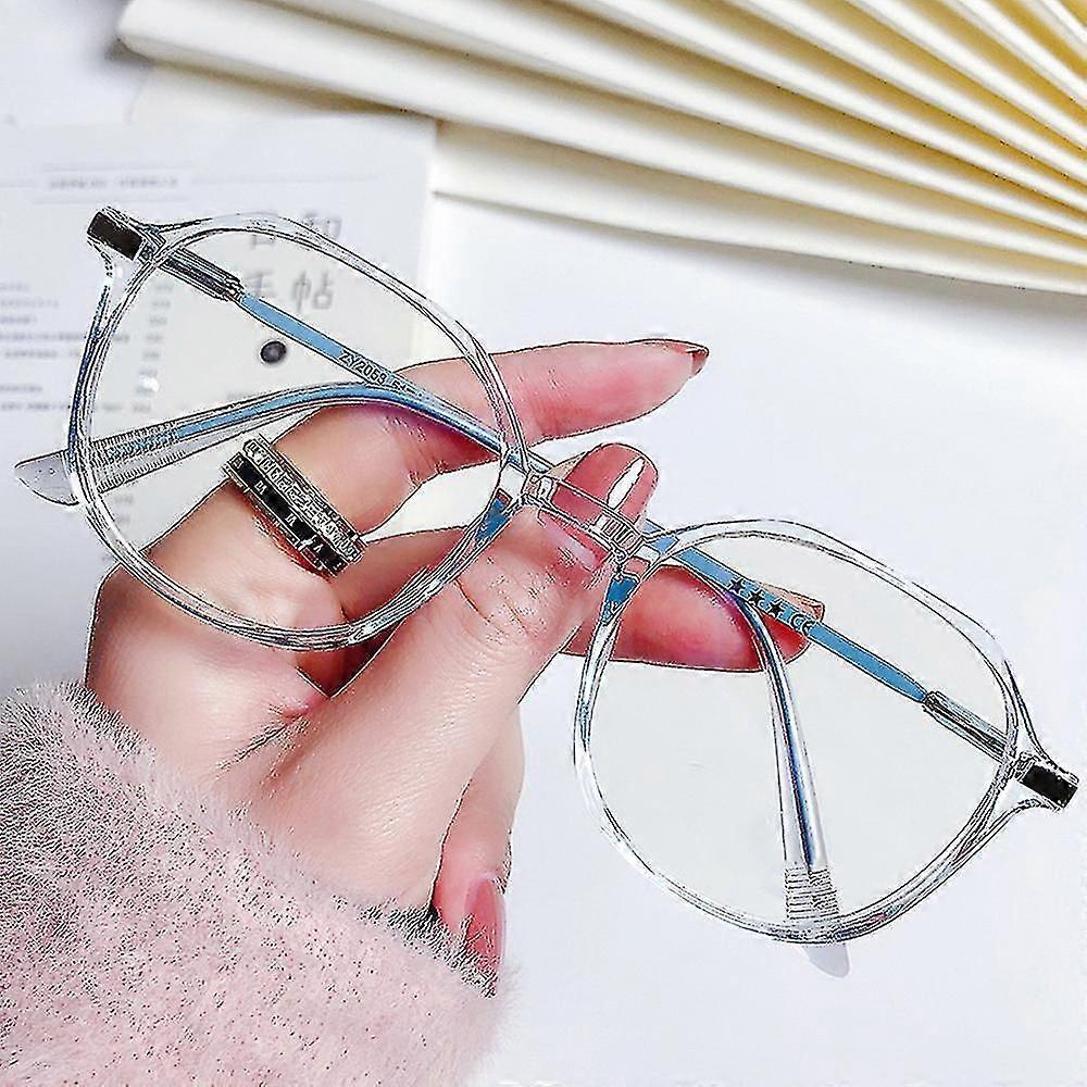 משקפי חסימת אור כחול נגד משקפי מסגרת מאמץ העיניים