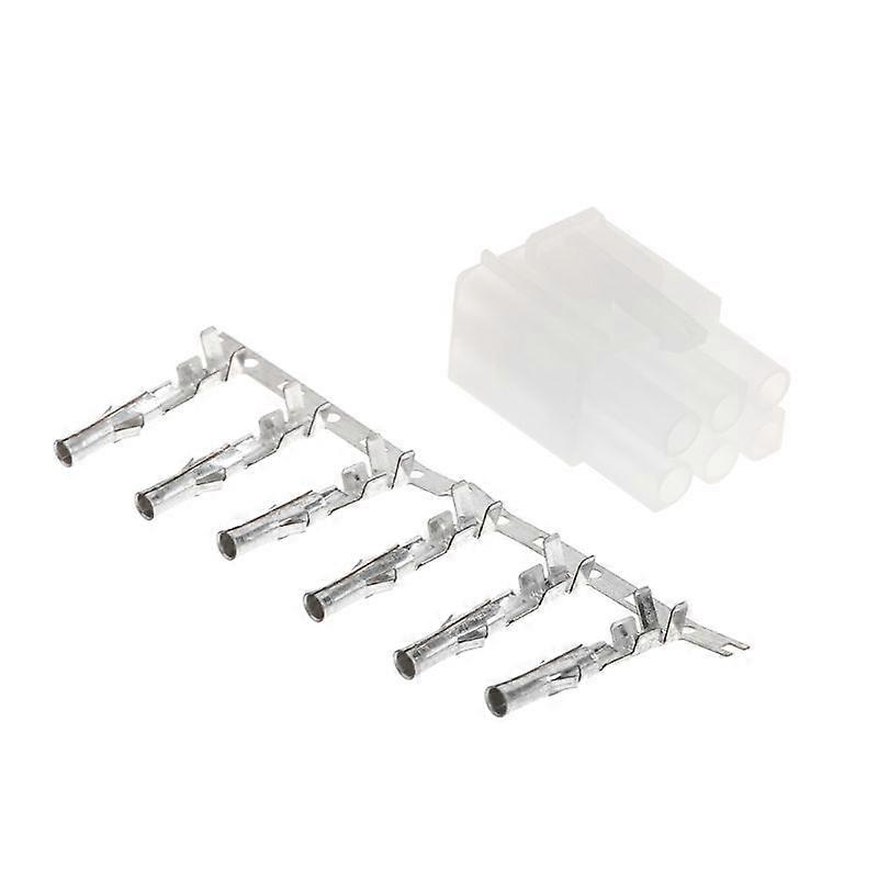 Power Socket Cable Connector 6 Pin Shortwave Radio Plug Cord Adapter for YAESU F