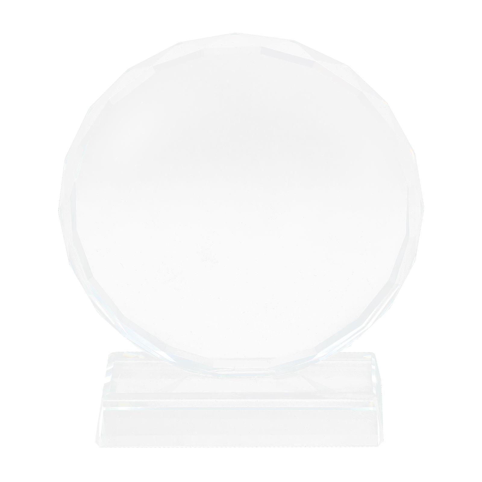 Decorative Crystal Trophy Transparent Award Trophy Delicate Prize Trophy Prize Accessory