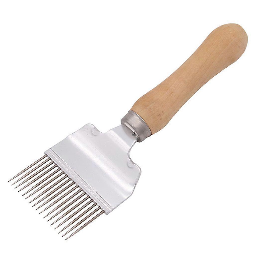 Beekeeping Honeys Fork Shovel Tool with Wooden Handle Combs for Beekeepers