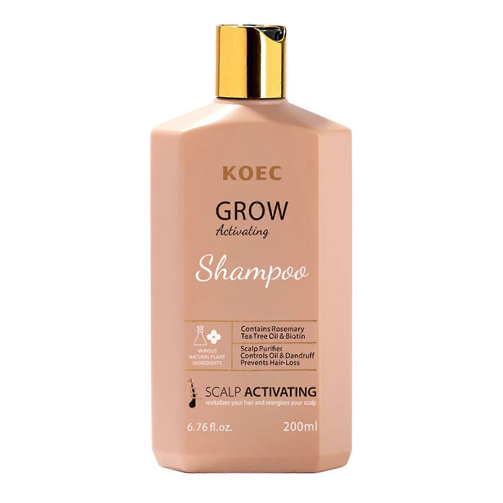 Grow Shampoo Deep Cleansing Skånsom hårvask for menn Kvinner