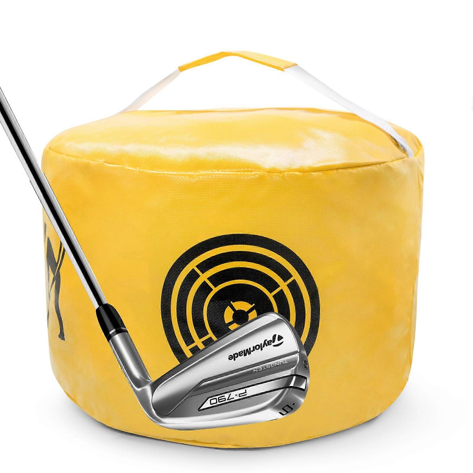 Golf Impact Bag Portable Power Hitting Tool - Waterproof Durable Golf Swing Trainer Aid for Beginners