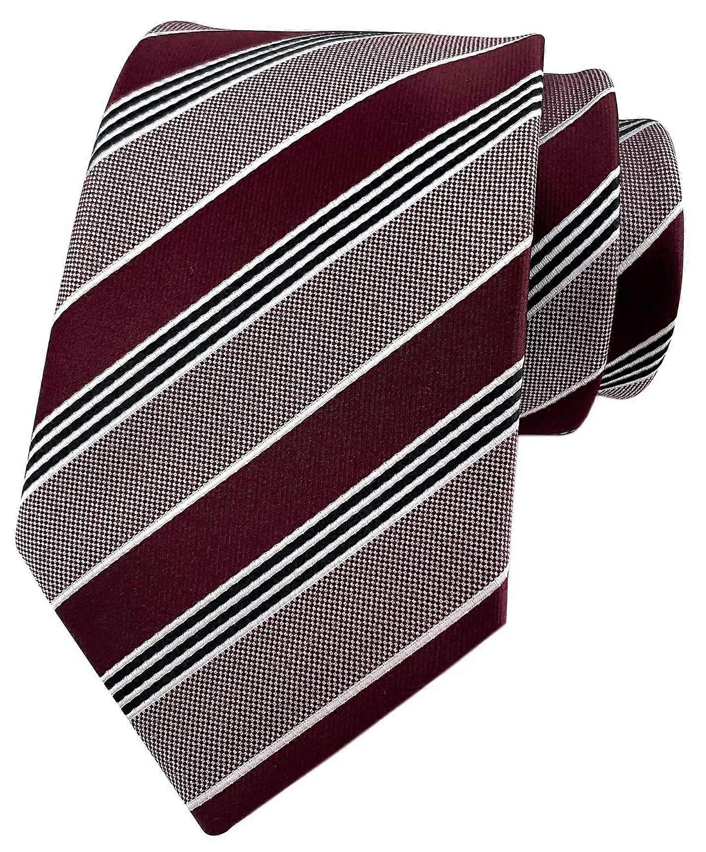 Men's Striped Designer Business Wedding Ties, Formal Accessories in Various Colors and Sizes