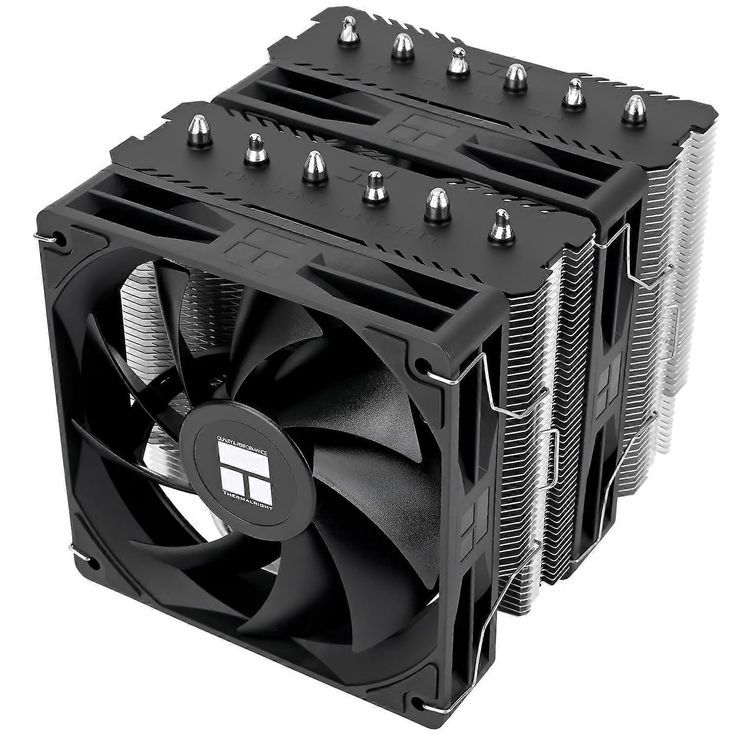 Peerless Assassin 120 SE V2 C Cooler, 6 Heat Pipes AGHP Technology, Dual 120mm PWM Fans,1850RPM Speed, for AMD AM4/AM5,Intel LGA 1851/1700/115X/1200